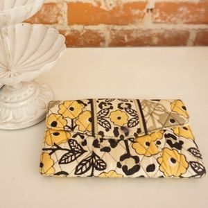 Vera Bradley Cheetah and Flower Print Wallet